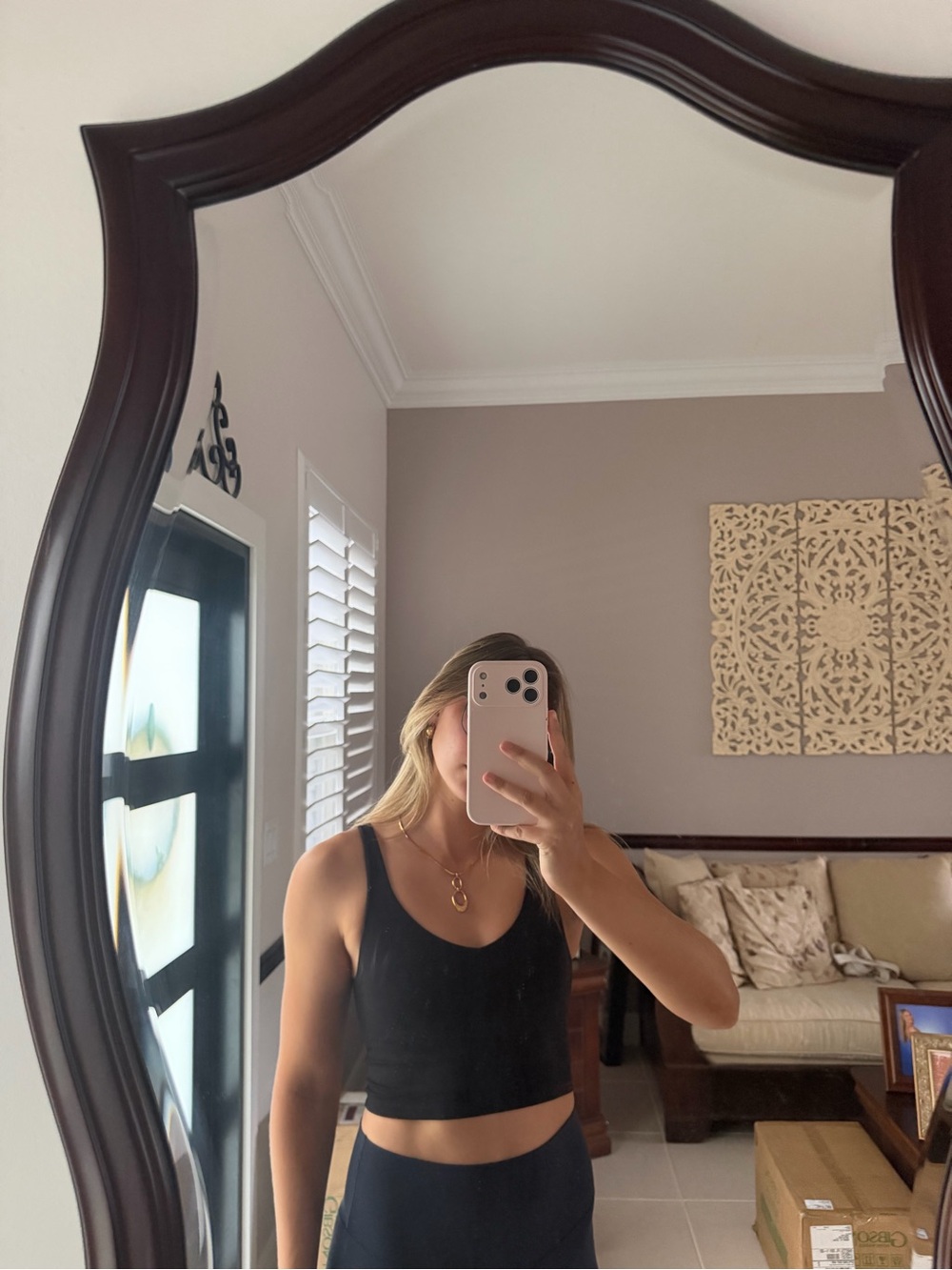 Black Active Tank Top